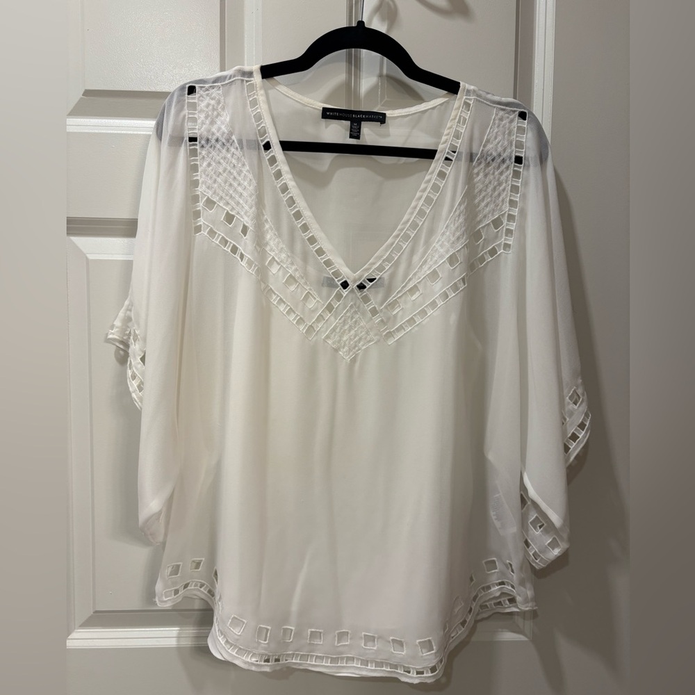 WHBM V-Neck Women's Top